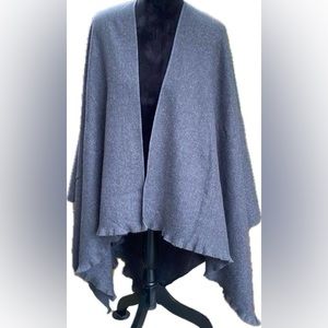 Liz Claiborne Women's Wrap Open Cardigan
Charcoal Heather Grey NWT One Size